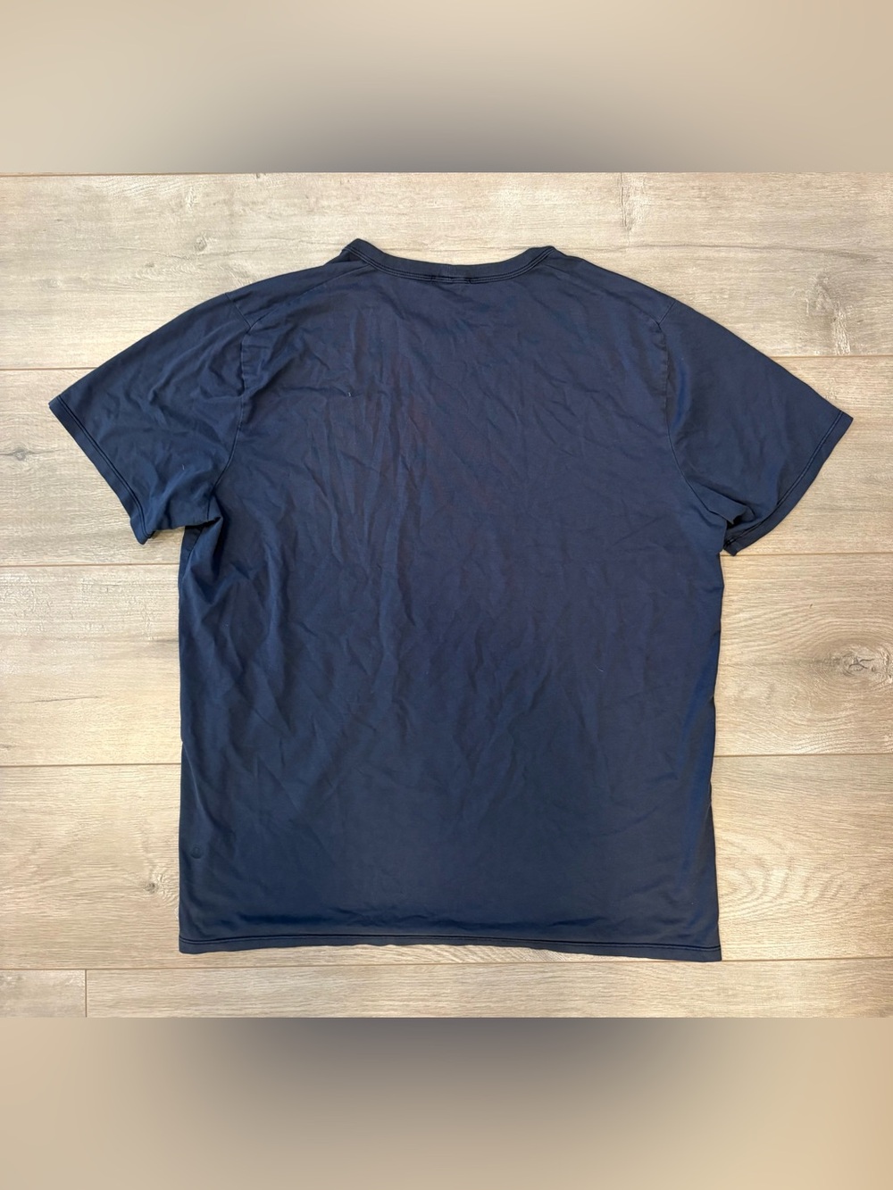 Lululemon Large Organic Cotton Classic Fit T-Shirt Navy Men’s L